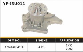 8-94140341-0 4JB1 (6MM) Водяной насос
