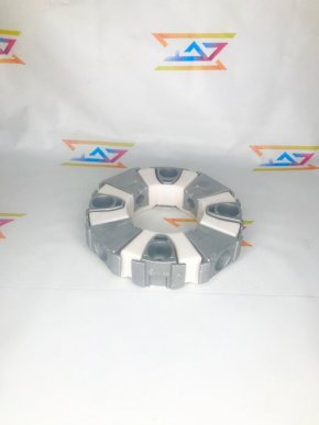 COUPLING 160H CA!! ASSY COMPLETE Муфта гидронасоса без сердцевины (муфта пластиковая + комплект металлических треугольников)