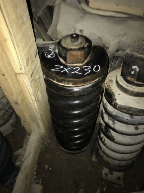 ZX230 d=75 , без вилки Цилиндр натяжения гусеницы с пружиной в сборе без вилки