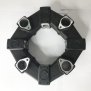 RUBBER COUPLING 050A (4-отв.) под шпильку Муфта гидронасоса