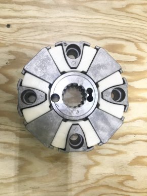 110H Assy + Gear 15T-Spline (ID44/50mm) Муфта гидронасоса в сборе с сердцевиной(шлицевой частью)