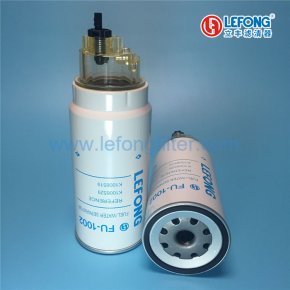 FU1002A / PL420 + CAP с колбой Лефонг Фильтр топливный с крышкой/колбой