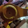 80x551 (R215-7) Несмаз. с фиксатором, без отверстий Палец соединительный